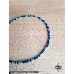 Bracelet Aléa Cobalt - Cliz Créations