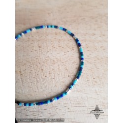 Bracelet Aléa Cobalt - Cliz Créations