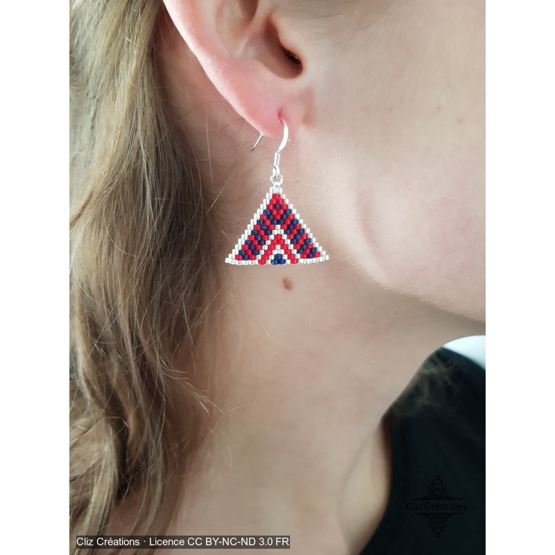 Boucles d'oreilles Itzá - Cliz Créations Boucles d'oreilles Itzá - Cliz Créations
