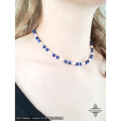 Collier Azur - Cliz Créations