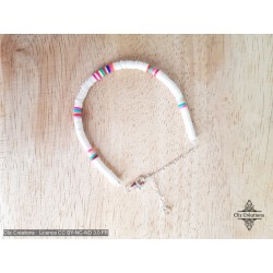 Bracelet Heishi Pastel - Cliz Créations