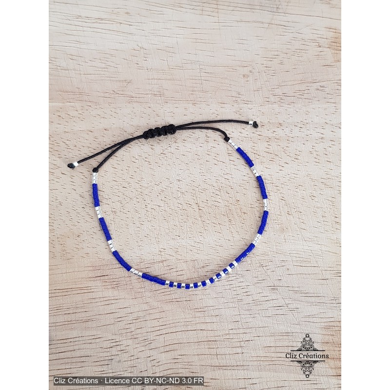 Bracelet Essentiel Cobalt - Cliz Créations Bracelet Essentiel Cobalt - Cliz Créations