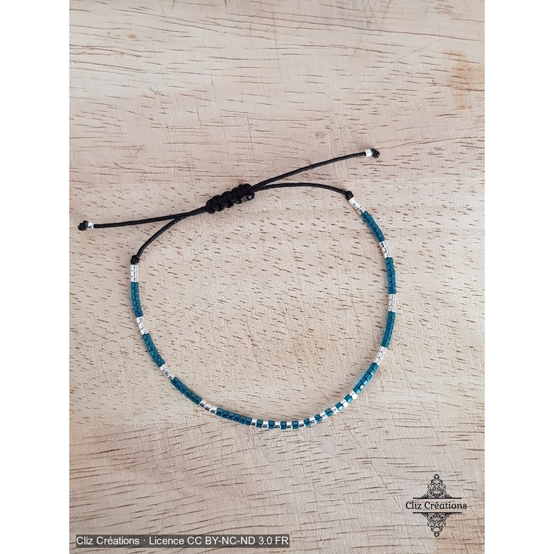 Bracelet Essentiel Lagon - Cliz Créations Bracelet Essentiel Lagon - Cliz Créations