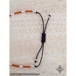 Bracelet Essentiel Orange - Cliz Créations